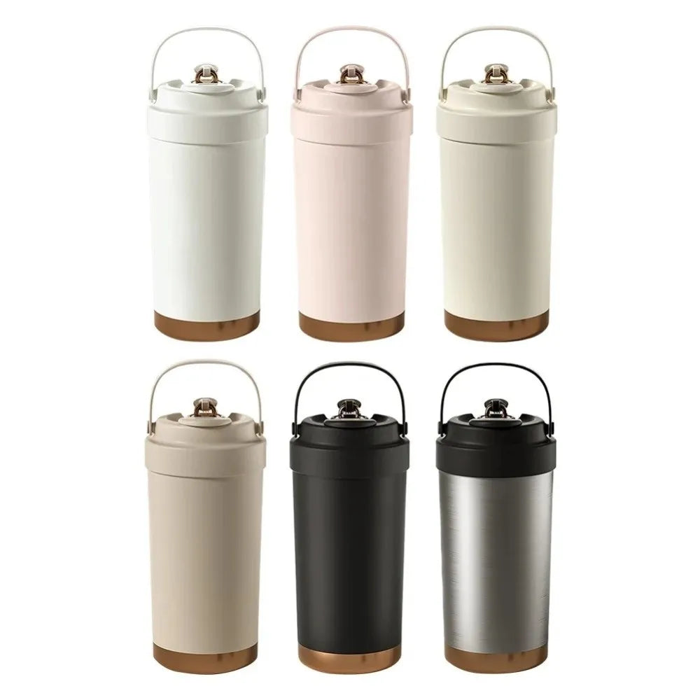 500ml Ceramic Coated Travel Coffee Mug with Insulated Tumbler