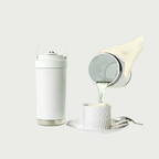 500ml Ceramic Coated Travel Coffee Mug with Insulated Tumbler